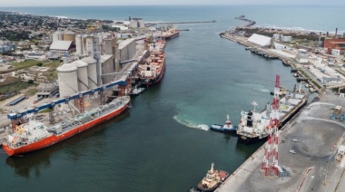 Puertos bonaerenses baten récords en el acumulado de exportaciones desde 2012