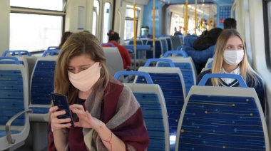 Recomiendan el uso de barbijo en transportes de corta y larga distancia