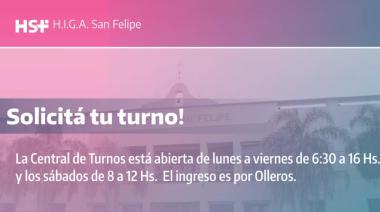 Hospital San Felipe. Especialidades médicas y sus nuevos horarios