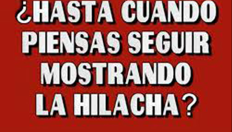 El año que finalmente mostraron la hilacha.  Militantes con billetera propia y ajena