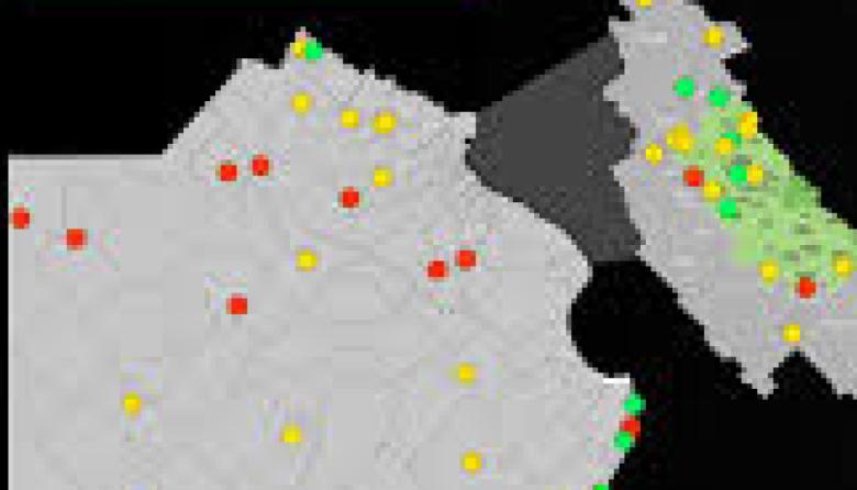 Presencia de arsénico en el agua para consumo en la provincia de Buenos Aires.  Los distritos más afectados