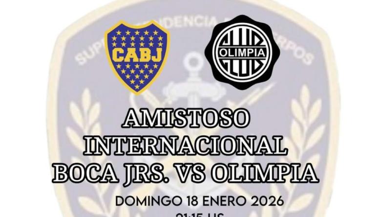 APREVIDE: Operativo de seguridad para Boca Juniors-Olimpia de Paraguay, Estadio de San Nicolás