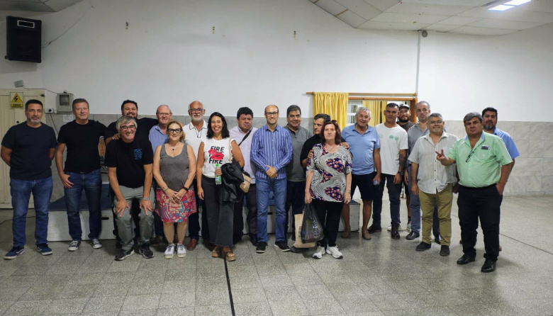El MDF que va a recuperar el PJ para San Nicolás, se reunió con el Secretariado de Sindicatos de la CGT Regional