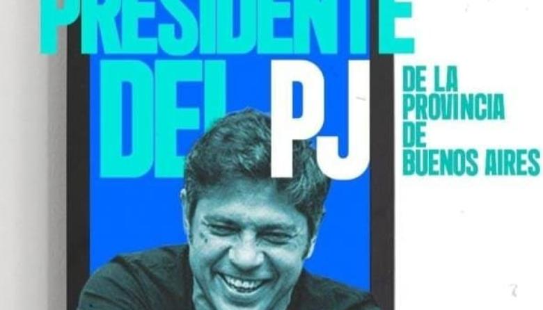 AXel Kicillof asumirá la presidencia del PJ Bonaerense