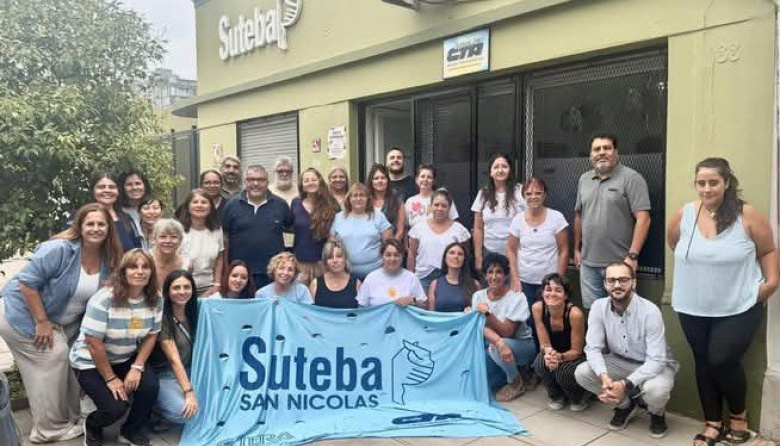 Elecciones en SUTEBA: Presentación de la lista Celeste  “Stella Maldonado”