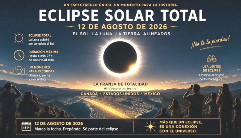 Eclipse total de sol: cuándo y dónde se podrá ver el gran evento astronómico del año
