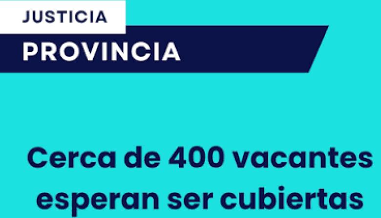 Departamento Judicial San Nicolás: 11 son las vacantes que esperan designación de titulares