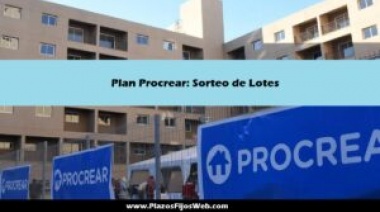 PROCREAR sorteó 4602 lotes, 328 corresponden a San Nicolás