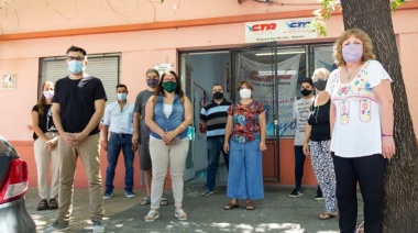 La Regional de IOMA recorrió las futuras postas de vacunación para docentes y policías