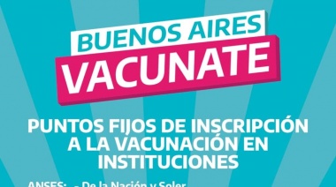 Puntos fijos de inscripción para la vacunación