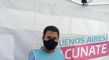 Se comenzó a vacunar a docentes y auxiliares de la educación