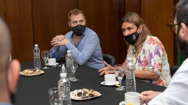 La OPDS se reunió con Cecilia Comerio en el puerto de San Nicolás