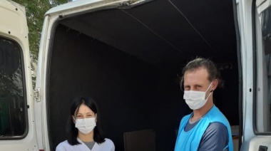 Llegaron vacunas AstraZeneca a San Nicolás