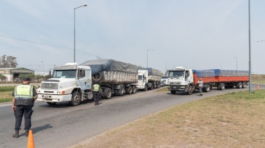 Vialidad. Los camioneros deberán presentar certificado de circulación por ruta 188 tramo autopista-Bogado