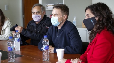 Augusto Costa visitó el Parque Industrial COMIRSA y se reunió con empresarios PyMEs
