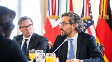 El Canciller Cafiero analizó con los embajadores del G7 el potencial de inversiones en Argentina