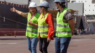 Reunión entre autoridades del Ministerio de Ambiente provincial y el Puerto de San Nicolás