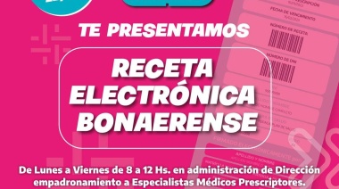Receta electrónica bonaerense: Información importante para médicos