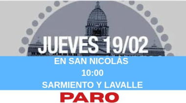 La CTA Autónoma y la CTA Buenos Aires anunciaron una movilización local en San Nicolás de los Arroyos