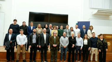 Luis Palomino presentó sus propuestas en San Nicolás