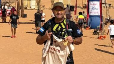 Un nicoleño hizo historia en el Sahara