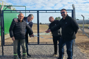 Mauro Poletti inauguró la planta cloacal de El Paríso