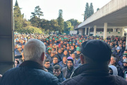 Nos quieren llevar al desgaste y no aflojamos.