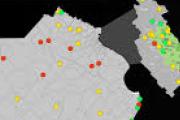 Presencia de arsénico en el agua para consumo en la provincia de Buenos Aires.  Los distritos más afectados