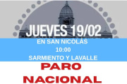 La CTA Autónoma y la CTA Buenos Aires anunciaron una movilización local en San Nicolás de los Arroyos