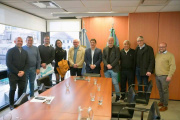 El Intendente Mauro Poletti participó de la firma del convenio para la puesta en funcionamiento de la Línea 228
