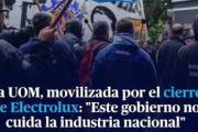 La UOM contra Electrolux: "El trabajo no es una variable de ajuste"