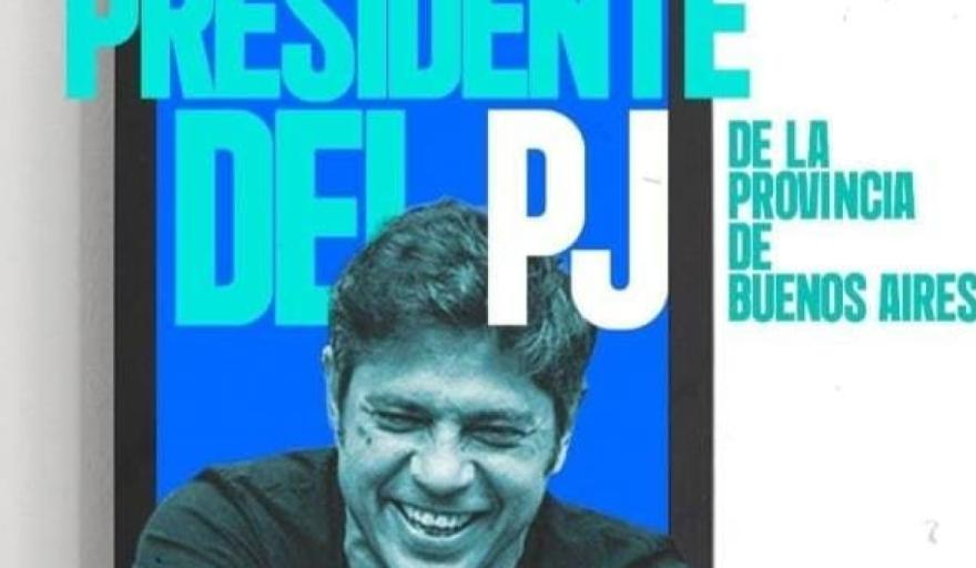 AXel Kicillof asumirá la presidencia del PJ Bonaerense