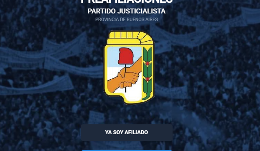 Axel Kicillof lanzó una campaña de afiliación al PJ bonaerense