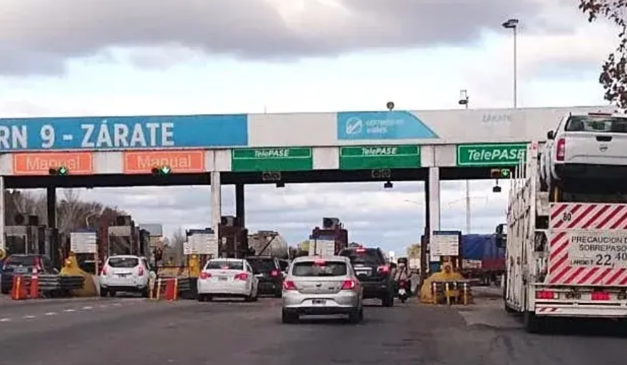 Ruta 9: la empresa Caminos del Plata ya opera en el Tramo Portuario Sur, entre Campana y San Nicolás